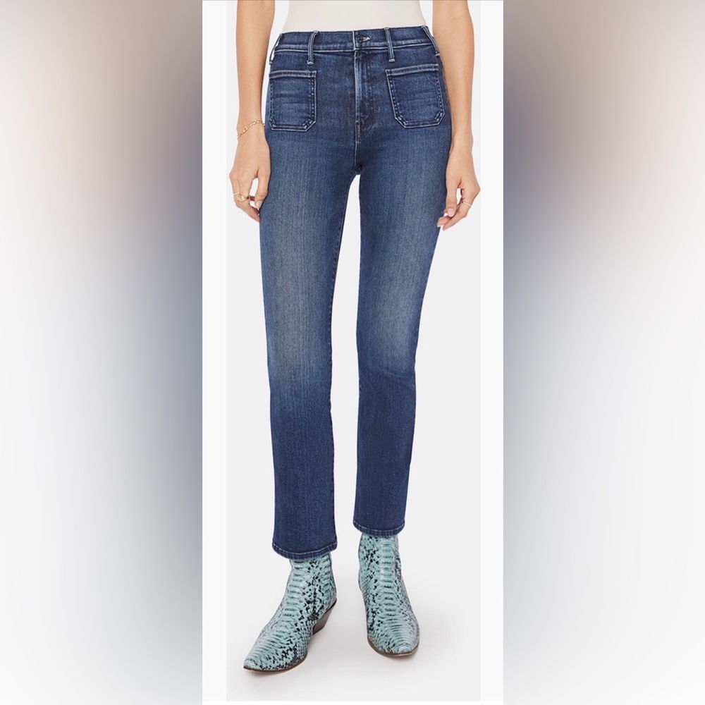 MOTHER- The Patch Pocket
Insider Flood Bootcut Jeans